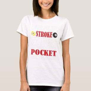 Funny Pool Billiard T-Shirt I Rub My Tipp Billiard
