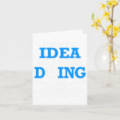 Funny Pool Billiards habe ich keine Ahnung, was ic Karte (Gelbe Blume)