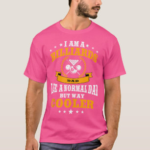 Funny Pool Billiards Vater Cue Billiard Men T-Shirt