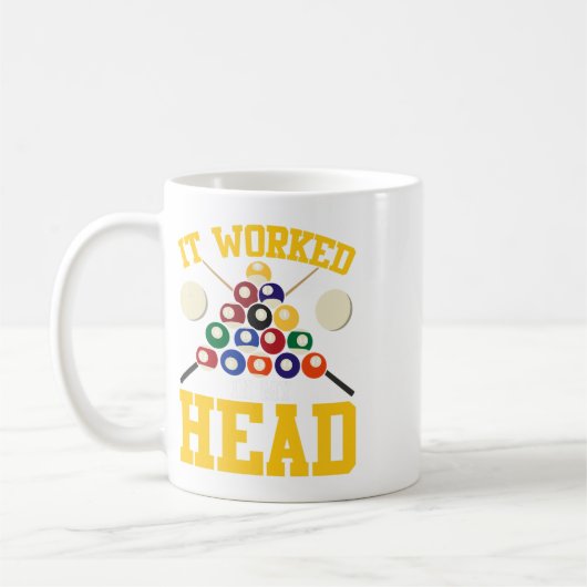 Funny Pool Hall Billiards Es funktionierte in mein Kaffeetasse (Links)