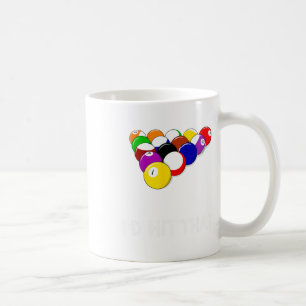 Funny Pool-Id trifft, dass Billiards Spieler Gesch Kaffeetasse