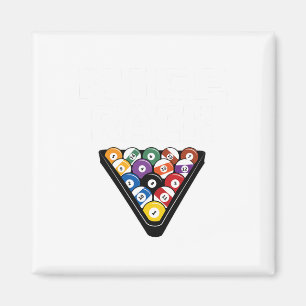 Funny Pool Payer Nizza Rack Shirt Magnet