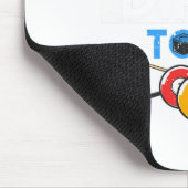 Funny Pool Player 8-Ball Billard Lover Chalk Dirty Mousepad (Ecke)