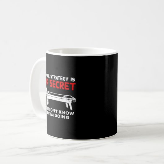 Funny Pool Player Billiards Geschenk Kaffeetasse (Vorderseite Links)