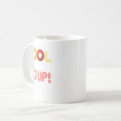 Funny Pool Player Billiards Kaffeetasse (Vorderseite Links)