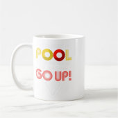 Funny Pool Player Billiards Kaffeetasse (Links)