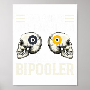 Funny Pool Player Design - für Billard-Lüfter und Poster