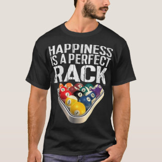 Funny Pool T Perfect Rack Billiards Tee