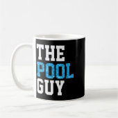 Funny Pool Typ T Shirt - Für Schwimmbad Experte Kaffeetasse (Links)