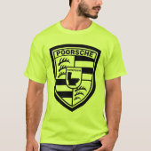 Funny Poorsche Potapissin T-Shirt (Vorderseite)