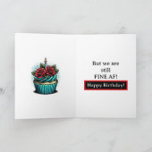 Funny Pop Art Geburtstag Karte (Innenseite)