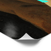 Funny Pop Art I Bin mein eigenes Muse Affirmation  Poster (Ecke)