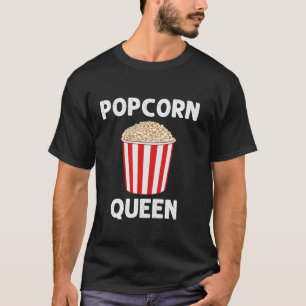 Funny Popcorn Geschenk für Frauen Mais Kernel Lebe T-Shirt