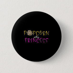 Funny Popcorn Lover Graphic Sprichwort Popcorn Pri Button