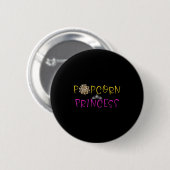 Funny Popcorn Lover Graphic Sprichwort Popcorn Pri Button (Vorne & Hinten)