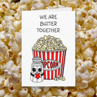 Funny Popcorn Pun | glücklicher Jahrestag