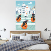 Funny Pope and priests Leinwanddruck (Insitu (Schlafzimmer))