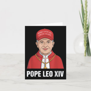 Funny Pope Leo Xiv macht Vatikan wieder groß katho Karte