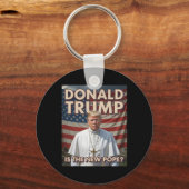 Funny Pope und Präsident Donald Trump7 Schlüsselanhänger (Vorderseite)