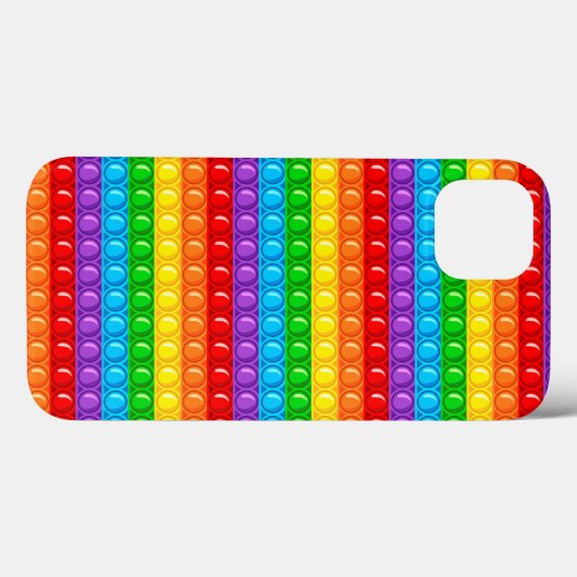 Funny Pops - Pop es farbenfroher Regenbogen Case-Mate iPhone Hülle (Rückseite (Horizontal))