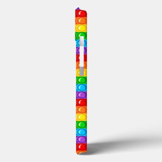 Funny Pops - Pop es farbenfroher Regenbogen Case-Mate iPhone Hülle (Rückseite / Links)