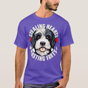 Funny Portugiesischer Wasserhund Stealing Hearts B T-Shirt