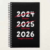 Funny Positivity 2022 Planner Planer (Vorderseite)