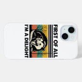 Funny Possum Zitat - Zunächst einmal bin ich ein G Case-Mate iPhone Hülle (Rückseite (Horizontal))