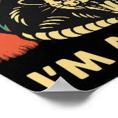 Funny Possum Zitat - Zunächst einmal bin ich ein G Poster (Ecke)