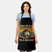 Funny Possum Zitat - Zunächst einmal bin ich ein G Schürze (Getragen)