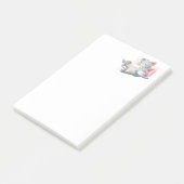 Funny Post it Notes with Baby Cat Post-it Klebezettel (angewinkelt)