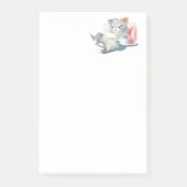Funny Post it Notes with Baby Cat Post-it Klebezettel (Vorderseite)