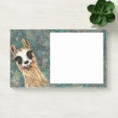 Funny Post it Notes with Curious Baby Llama Post-it Klebezettel (Büro)