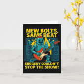 Funny Post Opt Scoliose Operation Erholung Kid Clo Karte (Gelbe Blume)