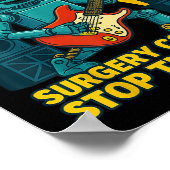 Funny Post Opt Scoliose Operation Erholung Kid Clo Poster (Ecke)