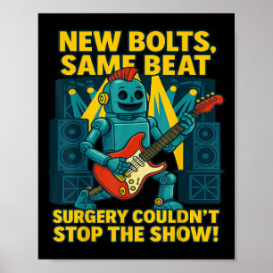 Funny Post Opt Scoliose Operation Erholung Kid Clo Poster