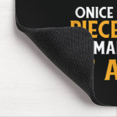 Funny Postal Mail Carrier Kurier Quote Mousepad (Ecke)