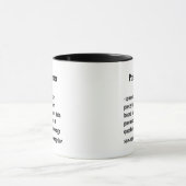 Funny Postal Worker Definition Geschenke für Fraue Tasse (Zentrum)