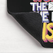 Funny Postal Worker Quote Meme Design Mousepad (Ecke)
