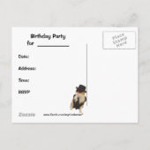 Funny Postcard Einladung (Rückseite)