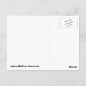 Funny Postcard "Specktickles" Cartoon Postkarte (Rückseite)