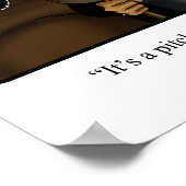 Funny Poster Art "Pitch Spork" Cartoon (Ecke)