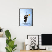 Funny Poster - Claude und Percy (Heimbüro)