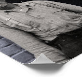 Funny Poster - Cotton Chopping Houses (Ecke)