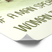 Funny Poster für Männer (Ecke)