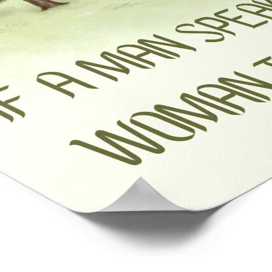 Funny Poster für Männer (Ecke)