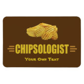 Funny Potato Chip Liebhaber Magnet (Horizontal)