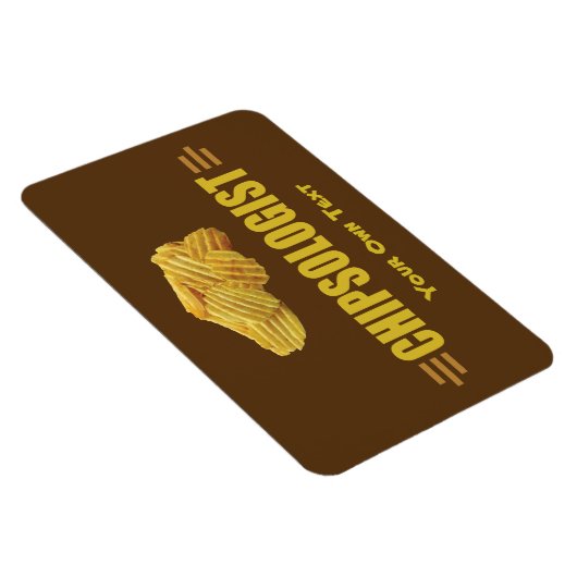 Funny Potato Chip Liebhaber Magnet (Rechte Seite)