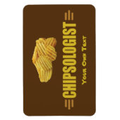 Funny Potato Chip Liebhaber Magnet (Vertikal)
