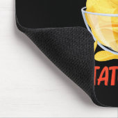 Funny Potato Chips Design for Women Girls Kinder B Mousepad (Ecke)